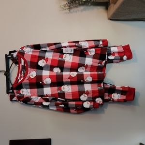 Jammies for your family  Santa pj's sz XXL